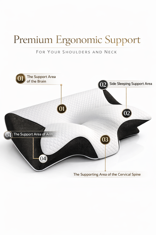 Neck Support Pillow for Deeper Sleep